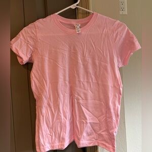 Bella Canvas Pink Short Sleeve Kids Tee